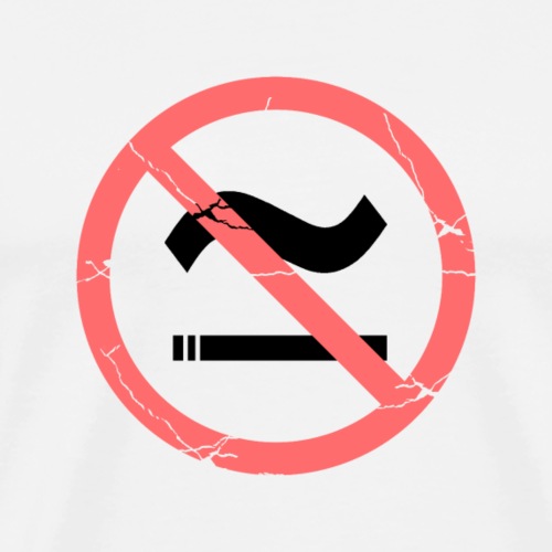 The Commercial NO SMOKING (Salmon) - Men's Premium T-Shirt