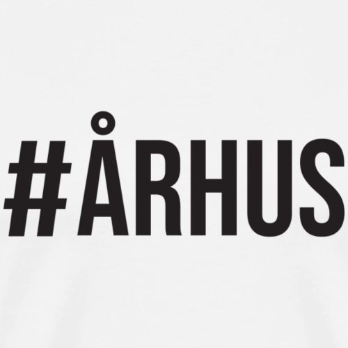 Århus - Herre premium T-shirt