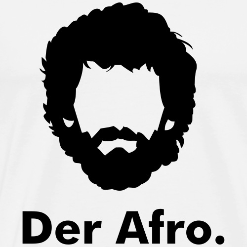 Der Afro - Men's Premium T-Shirt