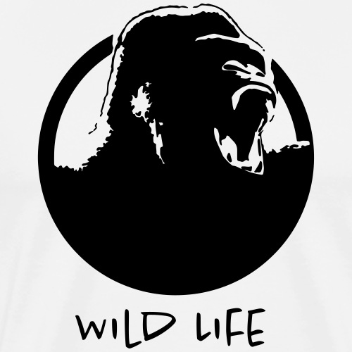 Wild Life - Gorilla - T-shirt Premium Homme