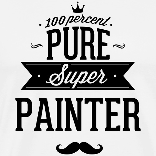 100 % super Maler - Männer Premium T-Shirt