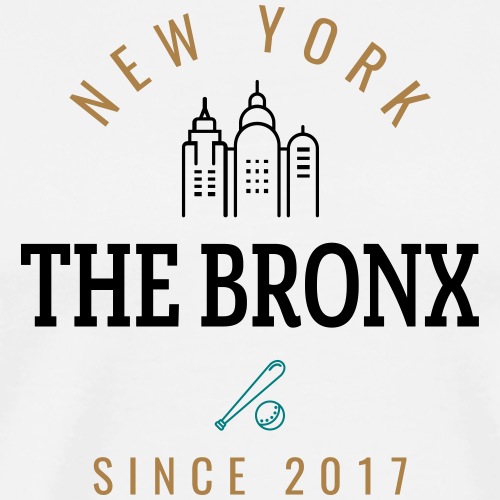 NEW YORK - THEBRONX - Maglietta Premium da uomo