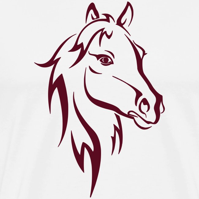Vorschau: Horse - Männer Premium T-Shirt