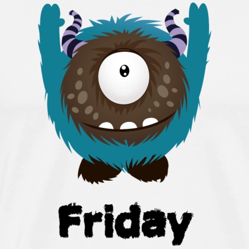 Freitag Monster - Männer Premium T-Shirt