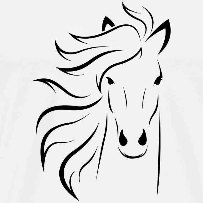 pferd silhouette