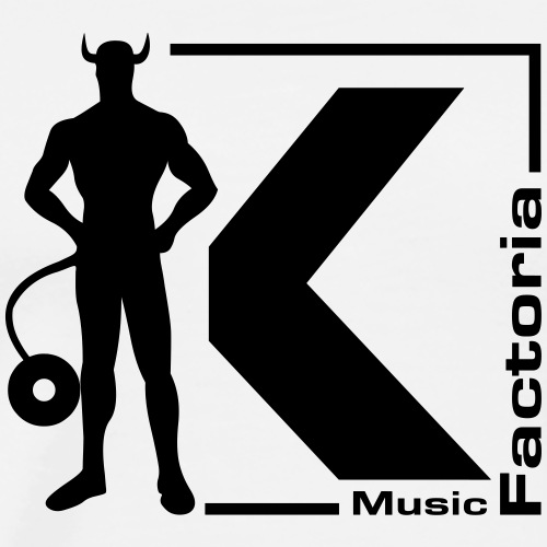 Factoria K Music (logotipo oficial) - Camiseta premium hombre
