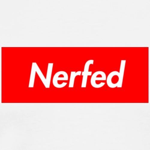 Nerfed Box Logo - Men's Premium T-Shirt