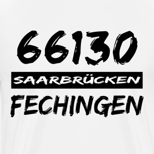 66130 Saarbrücken Fechingen - Männer Premium T-Shirt