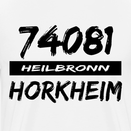 74081 Heilbronn Horkheim - Männer Premium T-Shirt
