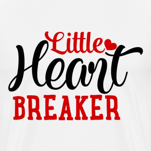 Little Heart Breaker - Mannen Premium T-shirt