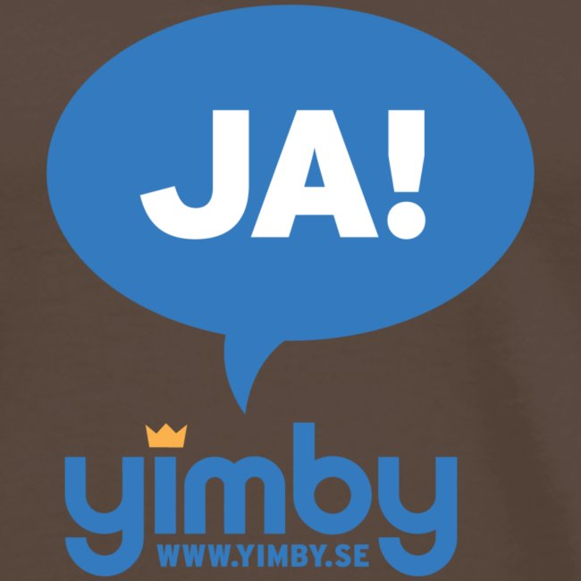 Yimby.se-logotyp med JA!