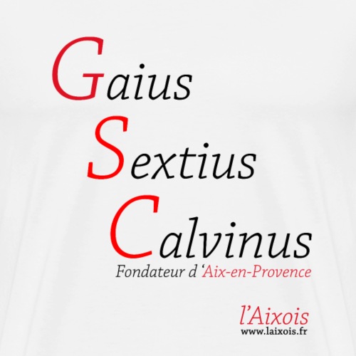 Gaius Sextius Calvinus - T-shirt Premium Homme