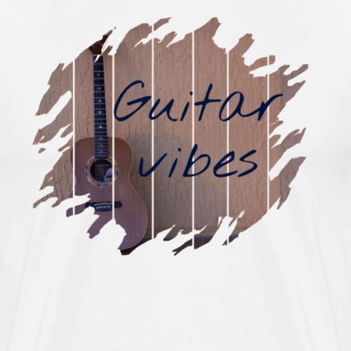 Guitar - Mannen Premium T-shirt