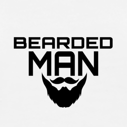 bearded logo - T-shirt Premium Homme