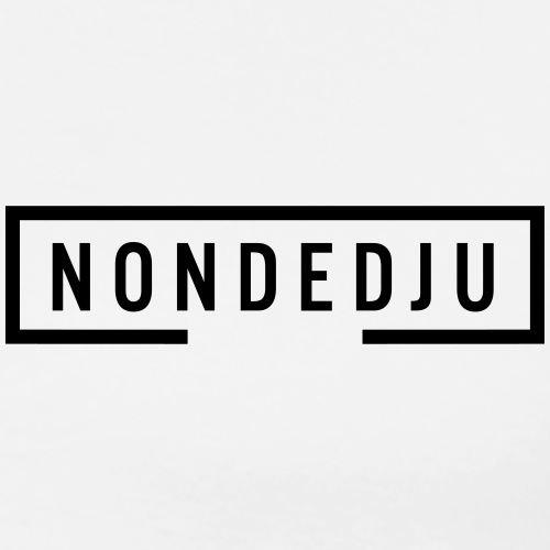 Nondedju - Mannen Premium T-shirt