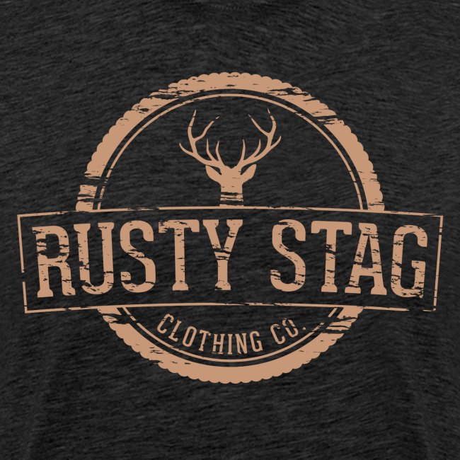 Rusty Stag Weathered Crest