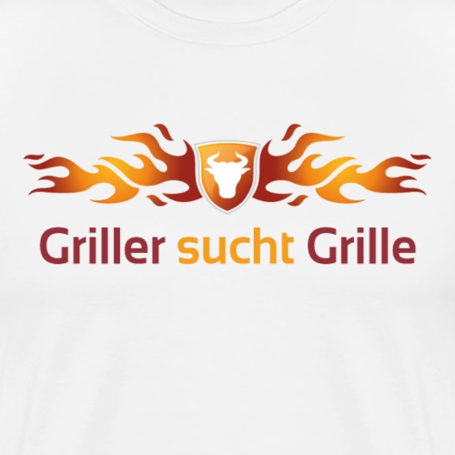 Griller sucht Grille - Männer Premium T-Shirt