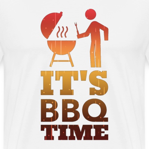 It's BBQ Time - Mannen Premium T-shirt