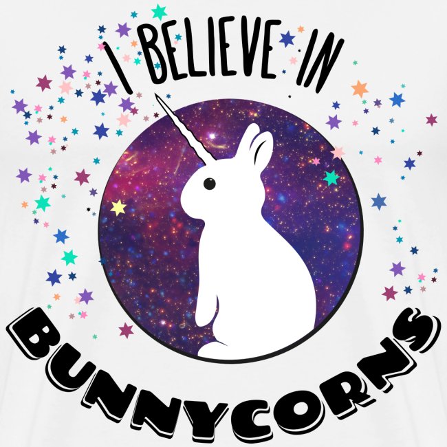 I believe in bunnycorns Einhorn Hasen Kaninchen