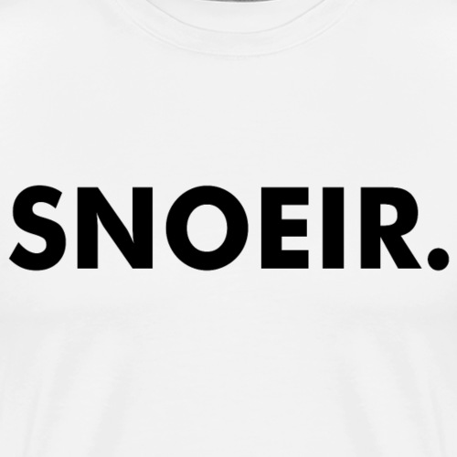 SNOEIR. white - Mannen Premium T-shirt