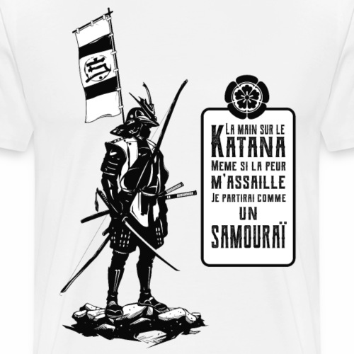 Comme un Samouraï V2 - T-shirt Premium Homme