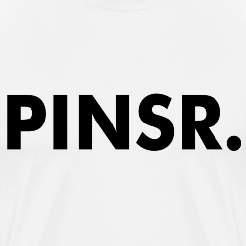 PINSR. White - Mannen Premium T-shirt