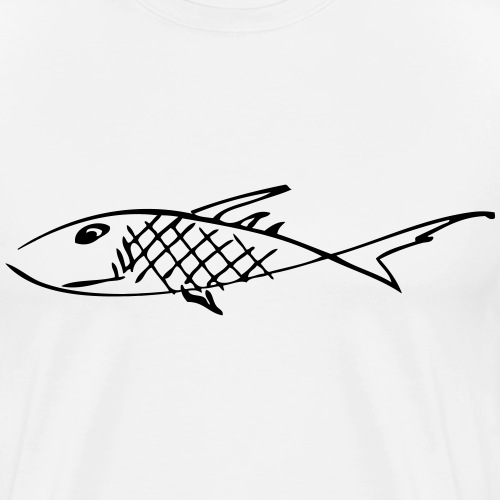 Fisch - Männer Premium T-Shirt