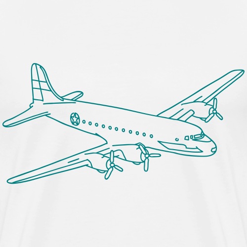 Flugzeug - Männer Premium T-Shirt