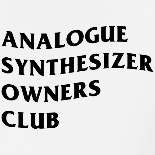 Analogue Synthesizer Owners Club (white) - Männer Premium T-Shirt