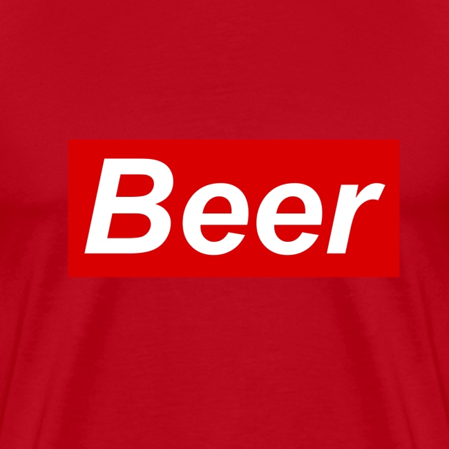 Beer. Red limited edition