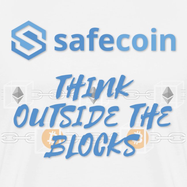 SafeCoin; think outside the blocks (blue)