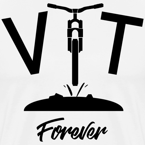 VTT FOREVER ! (vélo, cyclisme) Flex - T-shirt Premium Homme