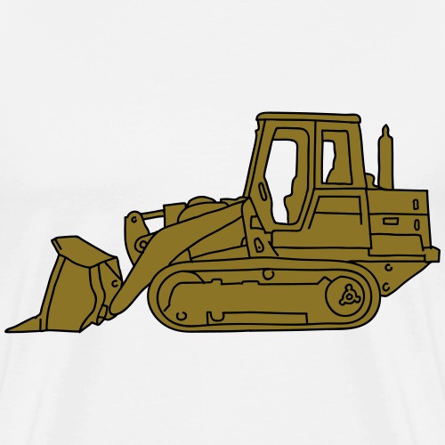 Bulldozer Planierraube 2 - Männer Premium T-Shirt