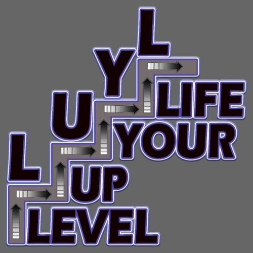 LUYL Level Up Your Life - Männer Premium T-Shirt