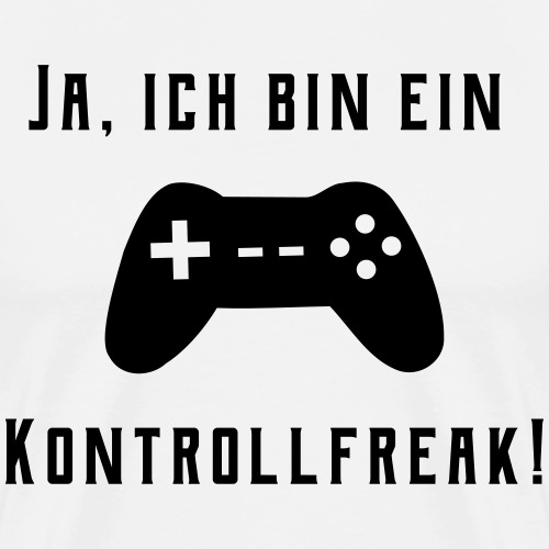 Gamer Controller Kontrollfreak - Männer Premium T-Shirt
