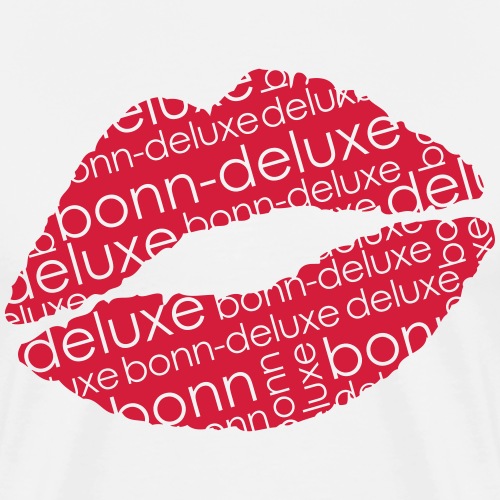 Bonn Deluxe Lippen Motiv - Männer Premium T-Shirt