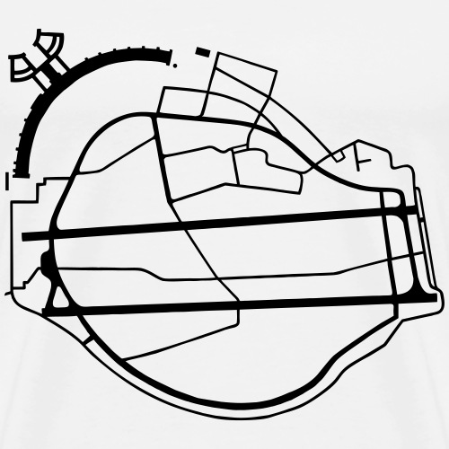 Tempelhofer Feld Berlin - Männer Premium T-Shirt