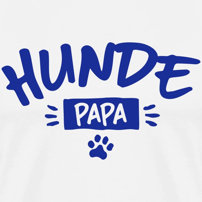 Vorschau: Hunde Papa - Männer Premium T-Shirt
