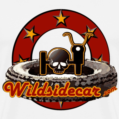 logo wildsidecar 60s gif - T-shirt Premium Homme