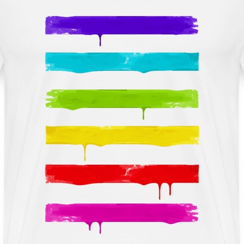 LGBT STRIPES - Männer Premium T-Shirt