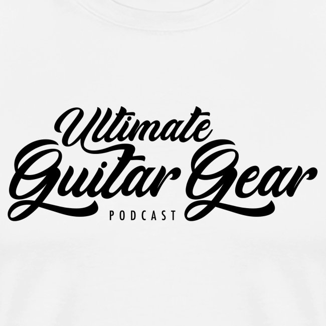 Ultimate Guitar Gear Podcast Svart logo