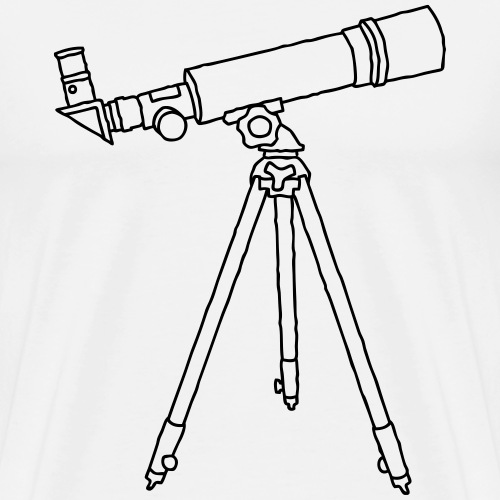 Teleskope Fernrohr - Männer Premium T-Shirt