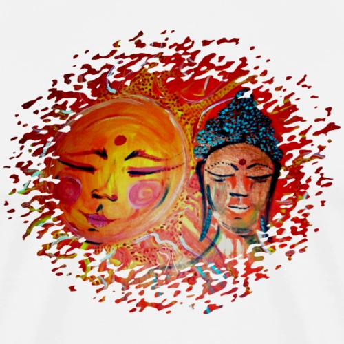 Buddha Sun 01 - Männer Premium T-Shirt