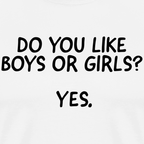 Boys or Girls? - Männer Premium T-Shirt