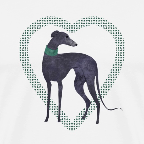 Herzenshund - Männer Premium T-Shirt