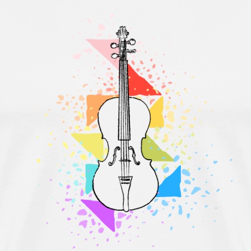 Geige6 2 - Männer Premium T-Shirt