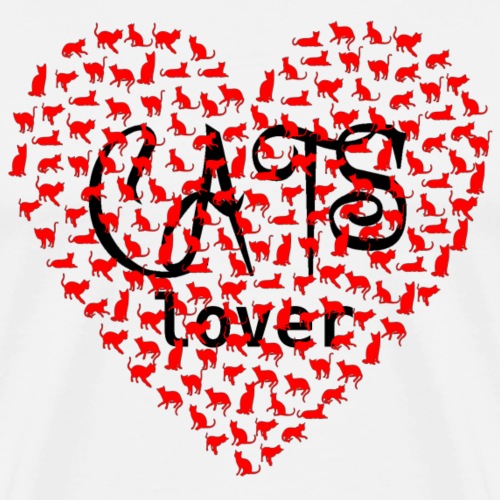 cats lover - Männer Premium T-Shirt