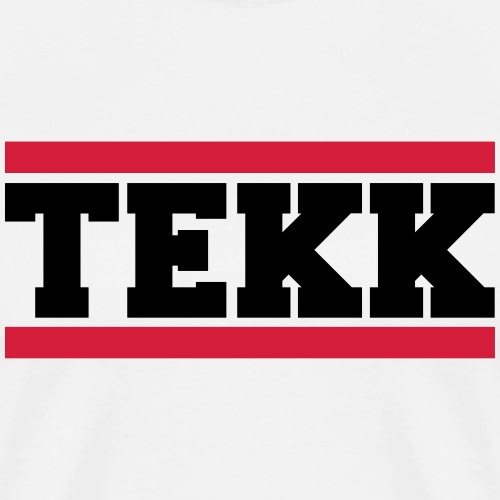 Tekk Red Stripes 2f - Männer Premium T-Shirt
