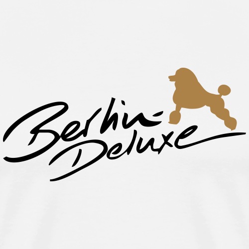 Berlin Deluxe Pudel - Männer Premium T-Shirt