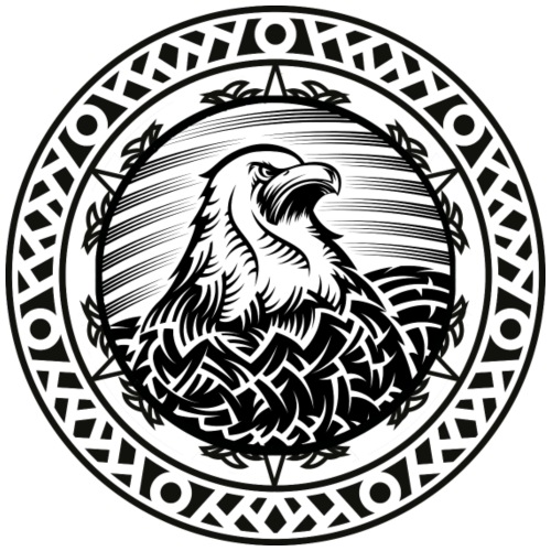 Adler Mandala Eagle - Männer Premium T-Shirt
